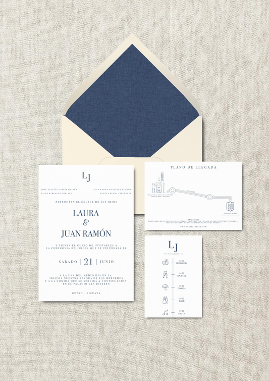 Invitaciones de boda Semipersonalizadas