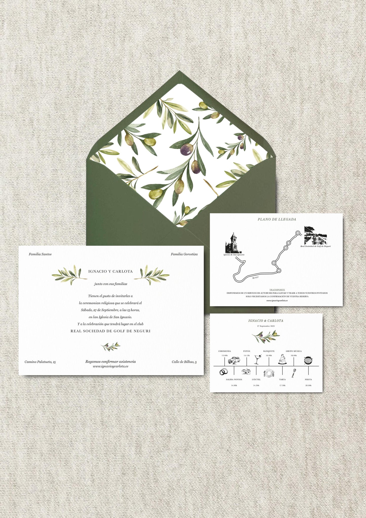 Invitaciones de boda Personalizadas