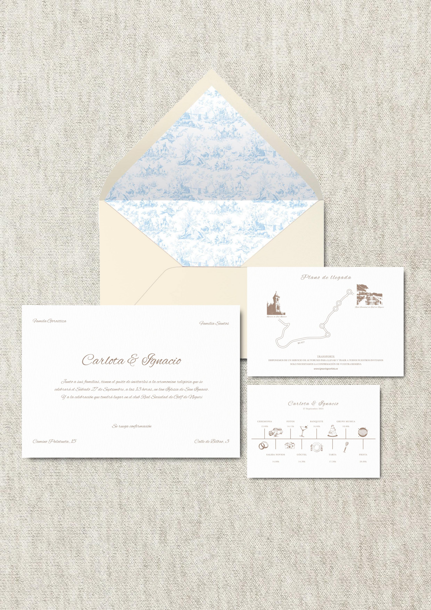 Invitaciones de boda Semipersonalizadas