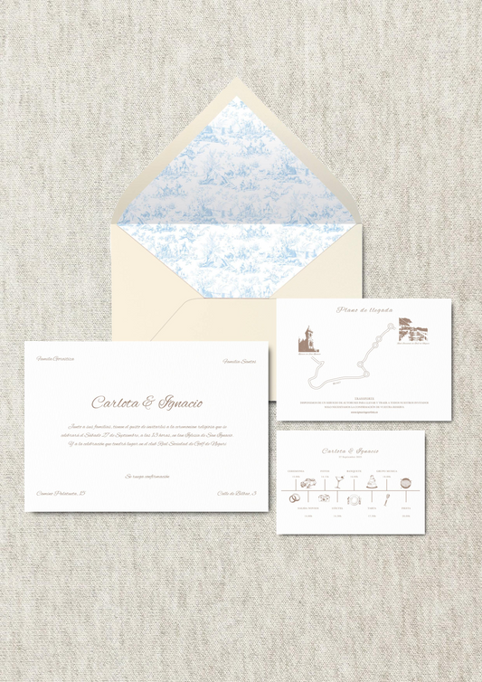 Invitaciones de boda Semipersonalizadas