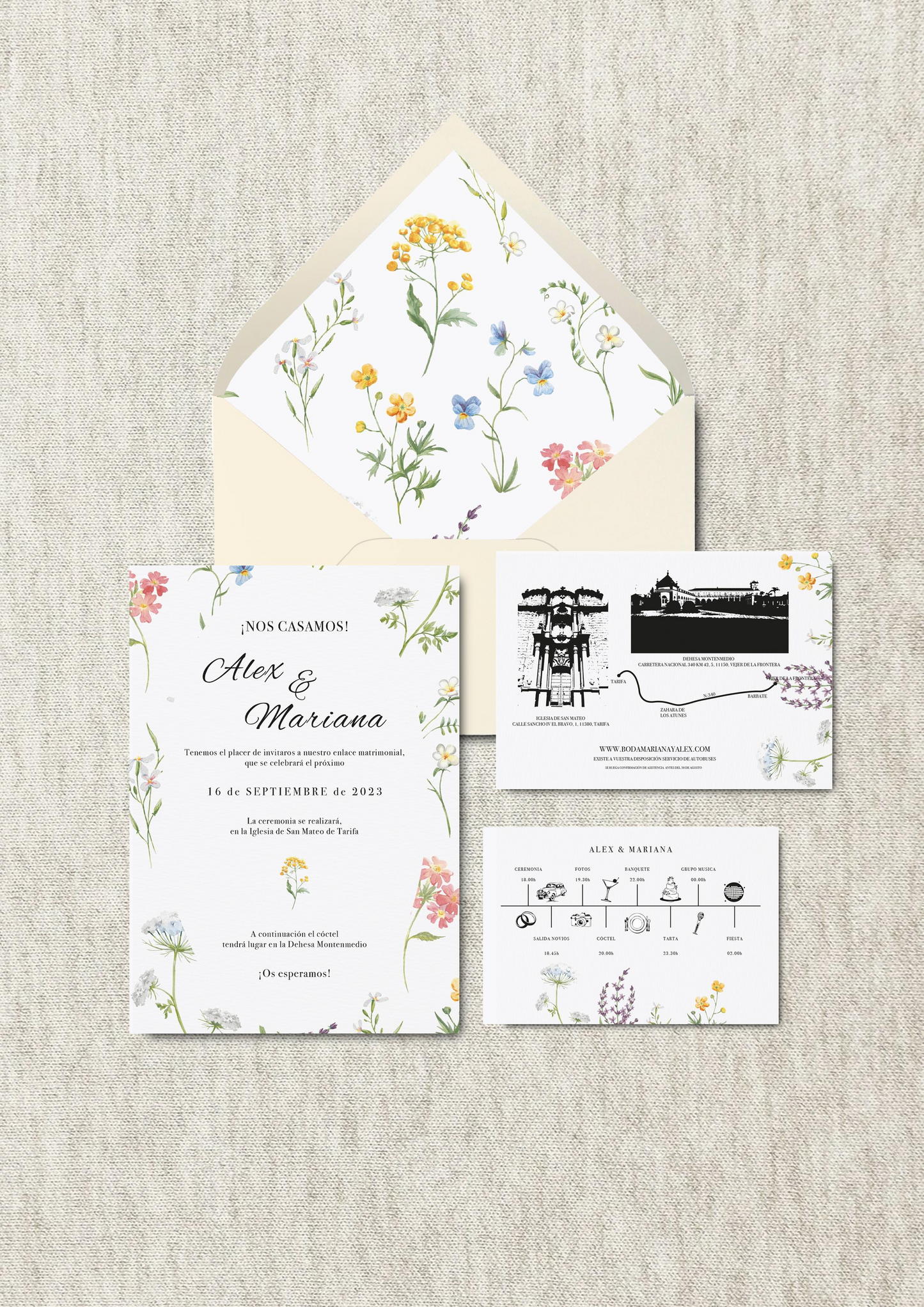 Invitaciones de boda Personalizadas