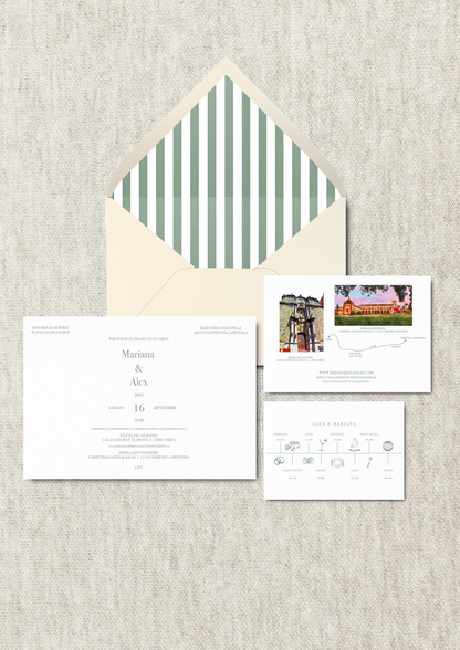 Invitaciones de boda Semipersonalizadas