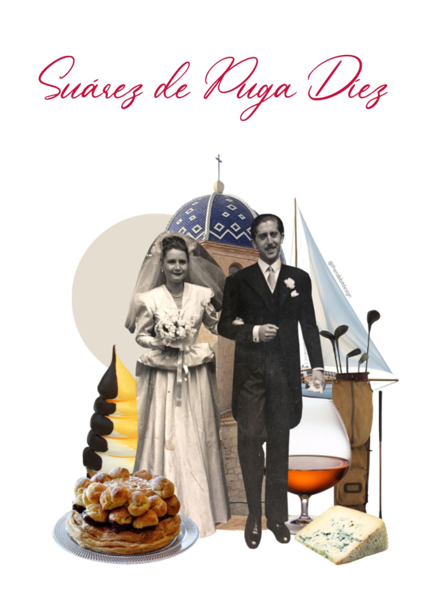 Mesero collage personalizado