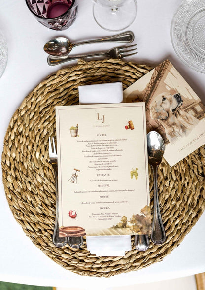 Minuta diseño personalizado